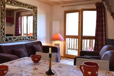 Image de Appartement 2 pièces avec balcon, animaux admis - Méribel