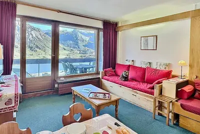 Image de Studio skis aux pieds pour 4, proche commerces et balcon sud Ă Tignes