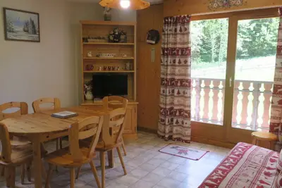 Image de Appartement 6 pers avec balcon sud/est, proche télécabine du Linga, Châtel