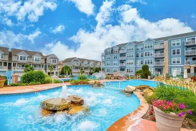 Image de Village De Seapointe, Cape May Area. Piscine INTÉRIEURE Et Baignoire Hot Ouvert Toute L'ANNÉE.