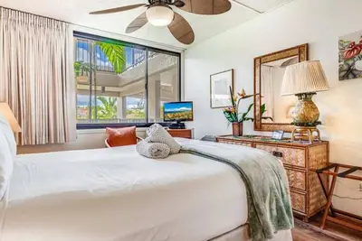 Image de Lush Palm View in Casual Maui Condo w/Full Kitchen, Ac, WiFi–Kamaole Sands 8210