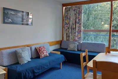 Image de Studio confortable, 4 pers, proche pistes et commerces, centre Arc 1800