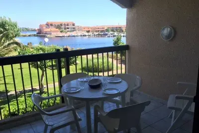 Image de Studio cosy 2-4 personnes avec loggia à Port Barcarès