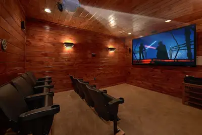 Image de 3 Master Suite Cabine avec théâtre privé Accueil et sauna