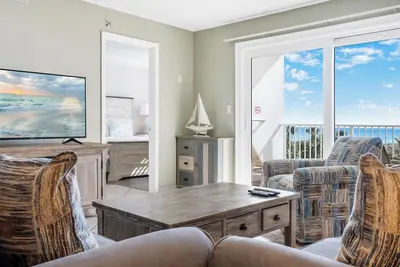 Image de Unité 309 - Vue sur le golfe est, Gold Unit K, 2 lits doubles en chambre d'hôtes