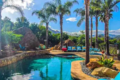 Image de Music Promoter Guest House avec piscine au Malibu Retreat