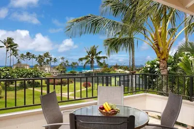Image de Poipu Location de vacances �� Paradise Lanai privé \"A / C Master Suite\" * Kahala 321 *