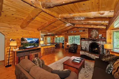 Image de Chalet Bodet: Belle cabane de montagne! Vues magnifiques! Spa! Luxe!