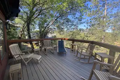 Image de Belle Lodge In Bass Lake avec glissement de bateau, près de Yosemite