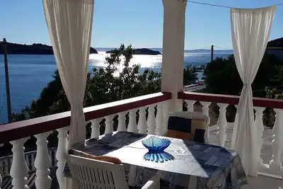 Image de Appartement de deux chambres prés de la plage Supetarska Draga - Gornja, Rab (A-2016-b)