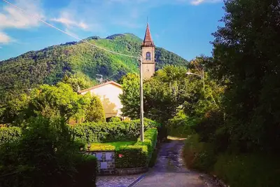 Image de Porretta Maison: maison de vacances à Porretta Terme avec jardin panoramique