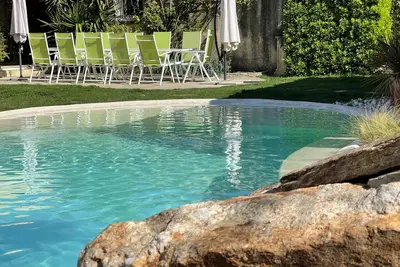 Image de Hacienda : Villa de 220m2 pour 12 personnes avec piscine et à 5 mn de la plage