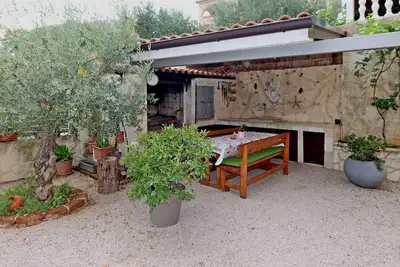 Image de Appartement de deux chambres avec la terrasse Kornic, Krk (A-415-b)