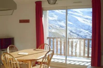 Image de Studio cosy 4 pers, balcon, Ă 400m des pistes, navette gratuite, Spa inclus, Peyragudes