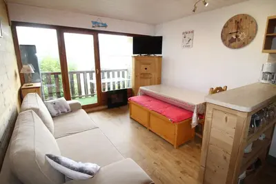 Appartement Duplex 2 pièces cabine rénové 8 couchages au pied des pistes - Auris en Oisans