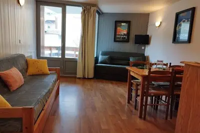 Image de Maxi studio 6 pers. N°73 au rond point des pistes
