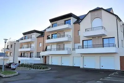 Appartement 3* avec ascenseur, balcon et parking privé à Trégastel