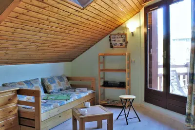 Image de Appartement 2 pièces 4 couchages - Ski aux pieds, piscine d'été