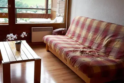 Image de Appt 2p + mezzanine pour 6 - skis aux pieds - garage - Wifi