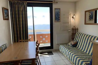 Image de Appartement ensoleillé pour 5 pers, balcon sud, proche remontées et commerces, animaux acceptés