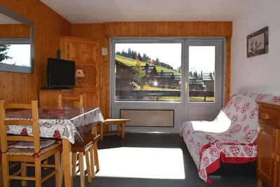 Image de Studio 4 pers. proche pistes avec parking et casier Ă ski