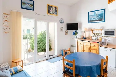 Image de Villa cosy avec terrasse et 2 chambres - 5 pers. max à Saint Pierre La Mer, proche plage