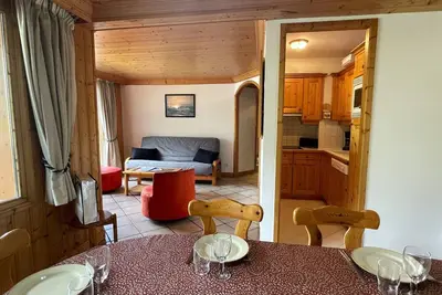 Image de Appartement 3 pièces pour 6 personnes avec balcon et WiFi à Méribel