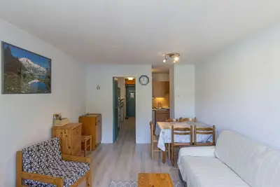 Image de Studio cabine pour 5 personnes avec balcon Ă La Mongie - Animaux admis