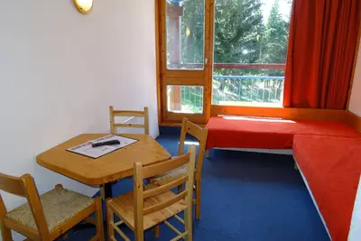 Image de Studio skis aux pieds pour 4 pers. à Arc 1800, proche commerces, animaux admis