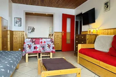Image de Charmant 2 Pièces pour 4 Pers. avec Balcon Sud près des Pistes à L'Alpe d'Huez