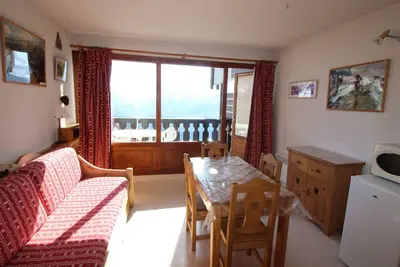 Image de Studio cabine 4 pers, 300m des pistes, balcon, parking, animaux ok - Auris en Oisans