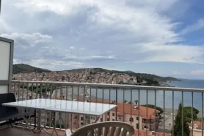 Image de Appart 2p/cabine 6 pers Ă 200m plage Banyuls-sur-Mer, clim, parking, vue imprenable