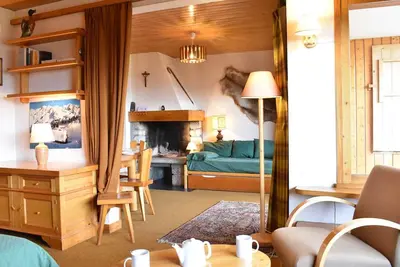 Image de Studio divisible 4 pers à Méribel, proche pistes et commerces