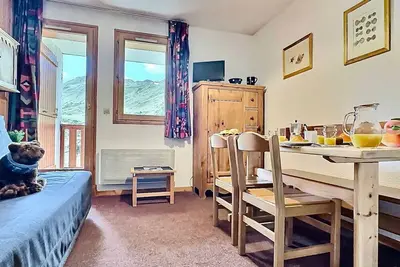 Image de Studio 4 pers. à Tignes au pied des pistes, balcon et animaux acceptés