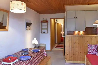 Image de Meribel : Bel Appartement 2 Pièces avec Parking, Proche Pistes et Commerces
