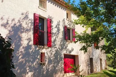 Image de Au calme en campagne au milieu des oliviers centenaires