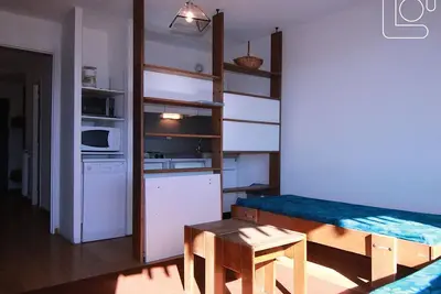 Image de Studio cosy pour 4 pers. à 90m des pistes – Balcon sud, commerces et école de ski à proximité
