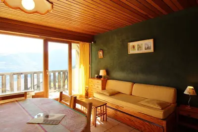 Image de Confortable T2 au pied des pistes avec balcon et parking gratuit