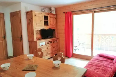 Image de Appartement cosy 3 pièces, 7 personnes, animaux admis, parking