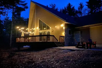 Image de Belle Waterfront Accueil sur le lac Petenwell, à proximité de Wisc Dells et Sand Valley