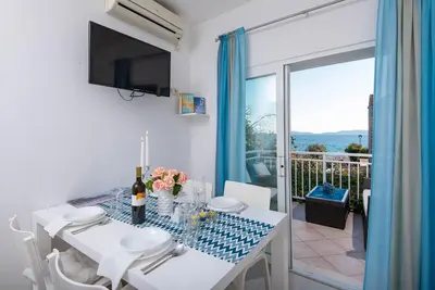 Image de Appartement de deux chambres prés de la plage Orebic, Peljesac (A-265-c)