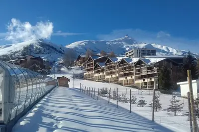 Image de Charmant T3 sous les toits avec balcon sud, près des pistes