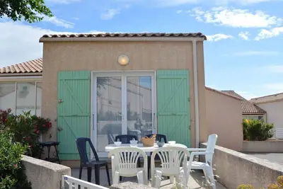Image de Maison 2p avec mezzanine, piscine et parking, à 800m de la plage - Saint-Pierre-la-Mer
