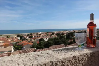 Image de Maison à Saint Pierre la Mer avec Terrasse et Piscine 2 Étoiles