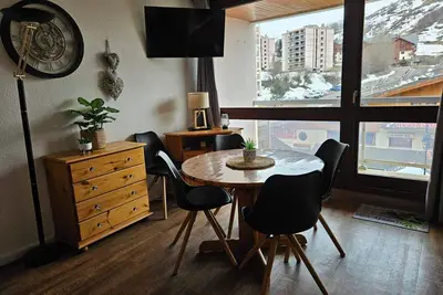Image de Studio fonctionnel 4 pers. avec balcon sud, La Toussuire
