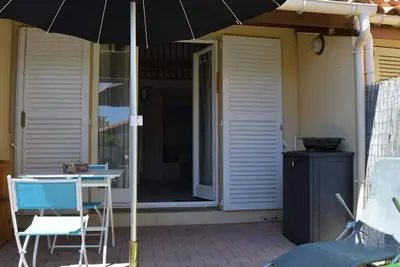 Image de Charmant Pavillon 4 Pers. avec Terrasse, Piscine, Tennis et Parking à 800m de la Plage