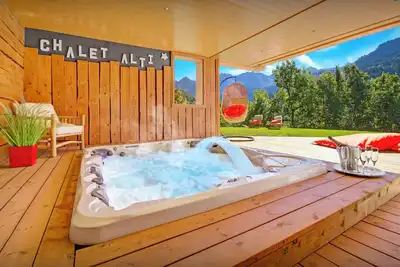 Image de Chalet Alti - séjour ski tout luxe 14p, spa & proche pistes - Ovo Network