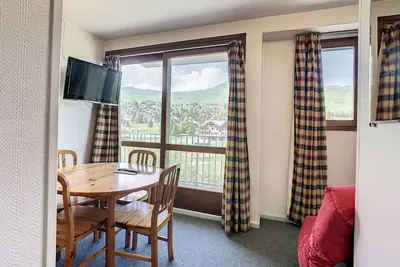 Image de Studio cosy pour 4 pers. proche pistes, balcon