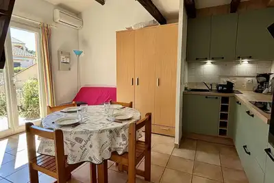 Image de Maison 2 pièces avec mezzanine, climatisée, proche plages, terrasse et parking – Argelès-sur-Mer