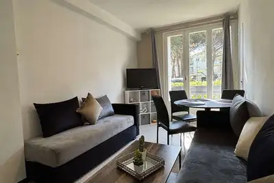Image de Appartement T2 avec patio à 100m de la mer, pour 4 personnes, proche commerces et parking - Argelès-sur-Mer